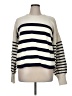 Assorted Brands 100% Cotton Stripes Ivory Pullover Sweater Size XL - photo 1