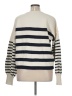 Assorted Brands 100% Cotton Stripes Ivory Pullover Sweater Size XL - photo 2