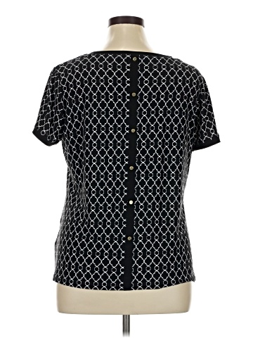 AK Anne Klein Short Sleeve Top (view 2)