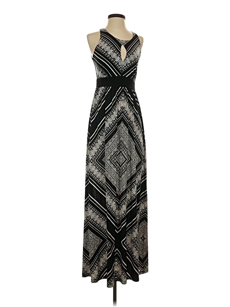Pre-owned Apt. 9 Cocktail Dress In Silver