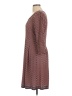 Max Studio Polka Dots Burgundy Casual Dress Size L - photo 5