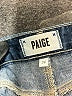 Paige Hearts Blue Denim Shorts Size 24 waist - photo 3