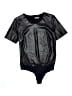 Commando Metallic Black Bodysuit Size S - photo 1