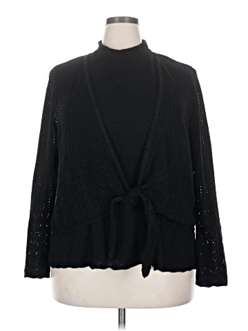 Nina Leonard Cardigan (view 1)