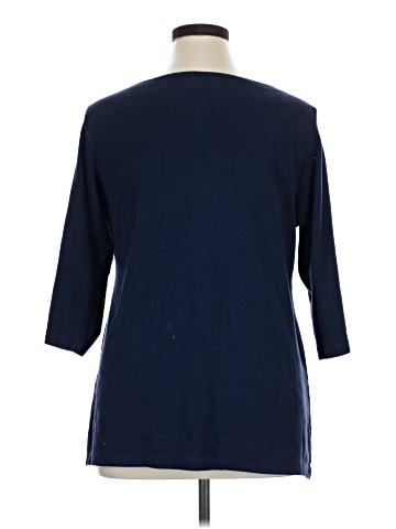 Karen Scott 3/4 Sleeve Top (view 2)