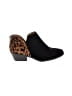 COCONUTS by Matisse Animal Print Black Ankle Boots Size 6 1/2 - photo 1