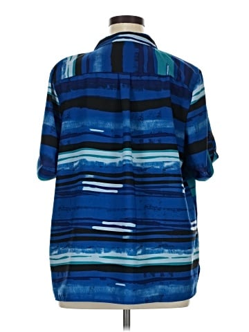 Essentials Short Sleeve Button-Down Shirt (view 2)