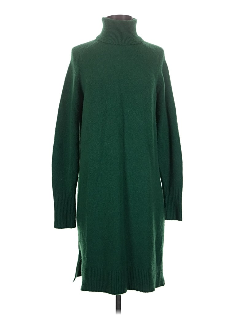 Pre-owned Jcrew Casual Dress In Green