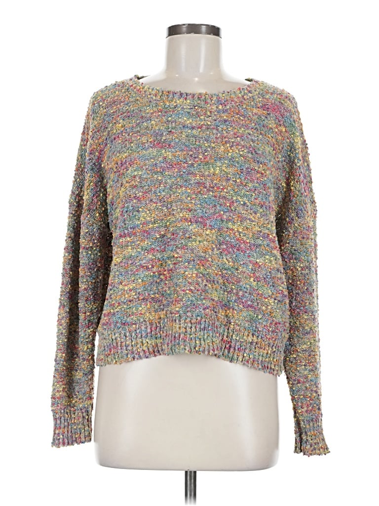 Pre-owned Ultra Flirt Pullover Sweater In Gray