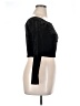 Topshop Black 3/4 Sleeve Top Size 8 - photo 4