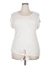 W5 Ivory Short Sleeve Top Size 2X - photo 1