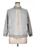 St. John Yellow Label 100% Cotton Gray Jacket Size XL - photo 1