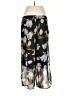 Young USA Floral Black Casual Pants Size M - photo 2