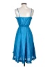 Unbranded 100% Polyester Blue Cocktail Dress Size S (estimated) - photo 2
