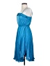 Unbranded 100% Polyester Blue Cocktail Dress Size S (estimated) - photo 5