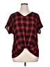 Weston 100% Polyester Red Short Sleeve Top Size XL - photo 1