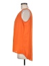 Tacera 100% Polyester Orange Sleeveless Blouse Size M - photo 5