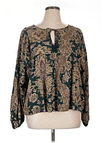 Denim & Supply Ralph Lauren Long Sleeve Blouse (view 1)