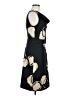 The Limited 100% Polyester Graphic Black Cocktail Dress Size 8 - photo 4