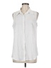 HOTOUCH White Sleeveless Blouse Size M - photo 1