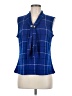 Adrienne Vittadini Blue Sleeveless Blouse Size M - photo 1