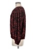 Nine West Burgundy Long Sleeve Blouse Size M - photo 5