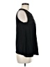 Ann Taylor LOFT 100% Polyester Black Sleeveless Blouse Size M - photo 4