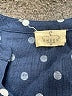 Ember 100% Polyester Polka Dots Blue Short Sleeve Blouse Size 3X - photo 7
