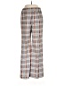 Unbranded Plaid Brown Casual Pants Size L - photo 1