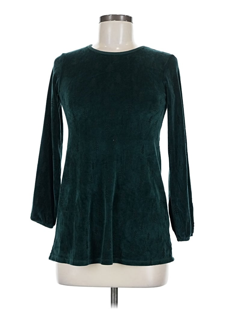 Unbranded Long Sleeve Blouse In Green