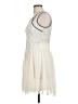 Ryu Ivory Cocktail Dress Size L - photo 5