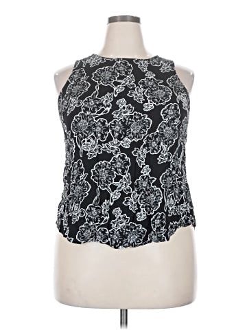 Monday Fun Sleeveless Blouse (view 1)
