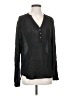 Forever 21 Black Long Sleeve Blouse Size M - photo 1