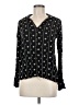 Amuse Society Black Long Sleeve Blouse Size M - photo 1
