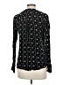 Amuse Society Black Long Sleeve Blouse Size M - photo 2