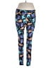 Lularoe Print Blue Leggings Size 1X (Tall & Curvy) - photo 1
