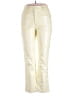 Good American 100% Polyurethane Metallic Ivory Casual Pants Size 14 - photo 1