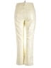 Good American 100% Polyurethane Metallic Ivory Casual Pants Size 14 - photo 2