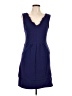 Maeve Solid Blue Cocktail Dress Size L - photo 1