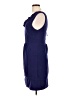 Maeve Solid Blue Cocktail Dress Size L - photo 5
