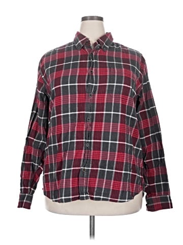 Weatherproof Long Sleeve Button-Down Shirt (view 1)