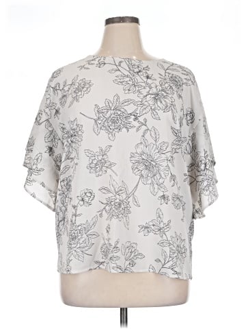 Bobeau Short Sleeve Blouse (view 1)