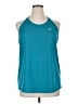 Nike 100% Polyester Teal Active Tank Size XL - photo 1