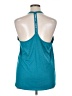 Nike 100% Polyester Teal Active Tank Size XL - photo 2