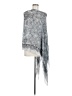 J.Jill Gray Silver Poncho One size - photo 1