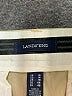 Lands' End Solid Tan Khaki Shorts Size 14 - photo 3