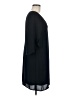 Just Fab Solid Black Casual Dress Size M - photo 4
