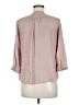H&M 100% Polyester Pink 3/4 Sleeve Blouse Size 6 - photo 2
