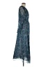Soft Surroundings 100% Polyester Paisley Blue Casual Dress Size M - photo 4