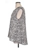Decjuba 100% Polyester Silver Sleeveless Blouse Size 14 - photo 5